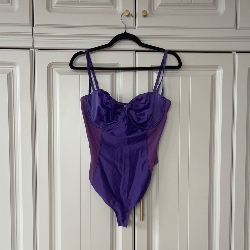 Parade Purple Satin Chemise